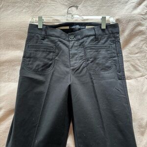 Gap flare trousers in black